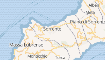 Carte en ligne de Sorrente