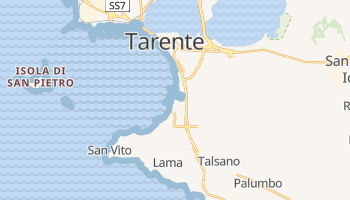Carte en ligne de Tarente