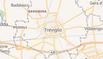 Carte en ligne de Treviglio