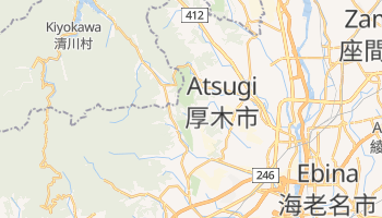 Carte en ligne de Atsugi