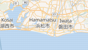 Carte en ligne de Hamamatsu