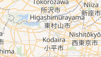 Carte en ligne de Higashimurayama