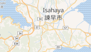 Carte en ligne de Isahaya