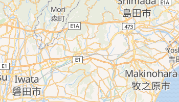 Carte en ligne de Kakegawa