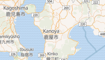 Carte en ligne de Kanoya