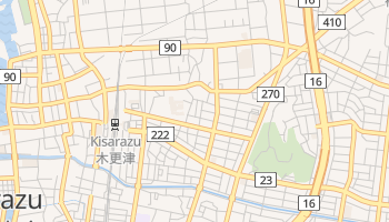 Carte en ligne de Kisarazu