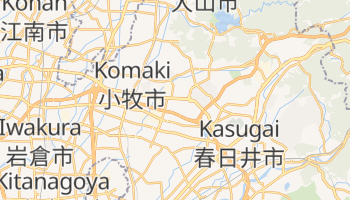 Carte en ligne de Komaki