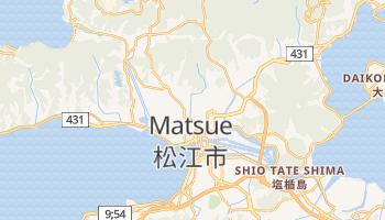 Carte en ligne de Matsue