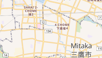 Carte en ligne de Mitaka
