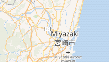 Carte en ligne de Miyazaki