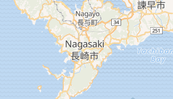 Carte en ligne de Nagasaki