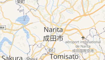 Carte en ligne de Narita