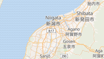Carte en ligne de Niigata