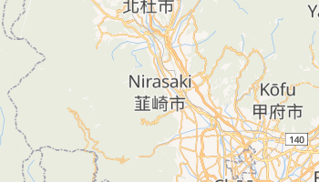Carte en ligne de Nirasaki