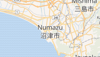 Carte en ligne de Numazu
