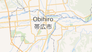 Carte en ligne de Obihiro