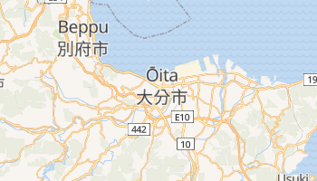 Carte en ligne de Ōita