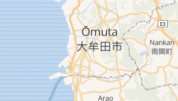 Carte en ligne de Ōmuta