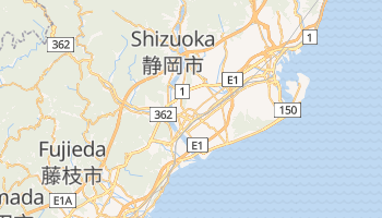 Carte en ligne de Shizuoka