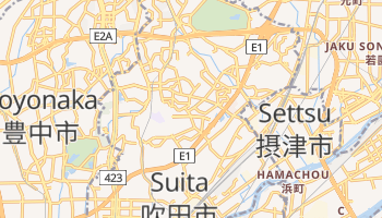 Carte en ligne de Suita