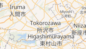 Carte en ligne de Tokorozawa