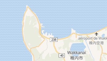 Carte en ligne de Wakkanai
