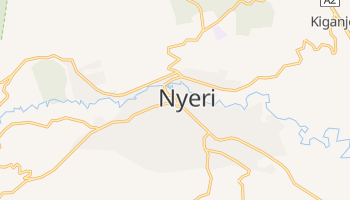 Carte en ligne de Nyeri