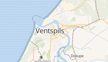 Carte en ligne de Ventspils