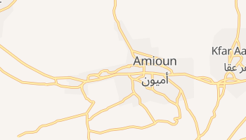 Carte en ligne de Amioun