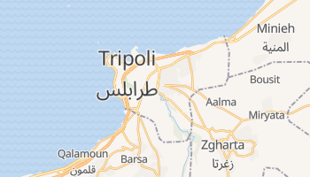 Carte en ligne de Tripoli