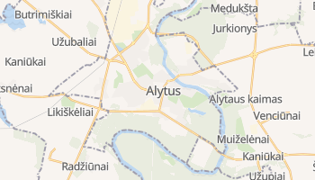 Carte en ligne de Alytus