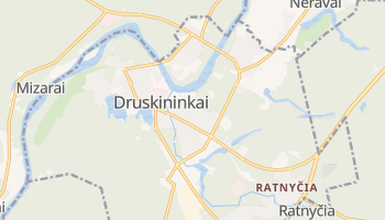 Carte en ligne de Druskininkai