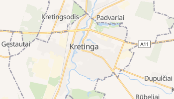 Carte en ligne de Kretinga
