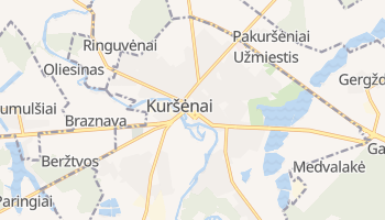 Carte en ligne de Kuršėnai