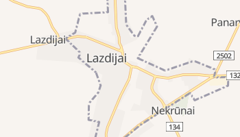Carte en ligne de Lazdijai