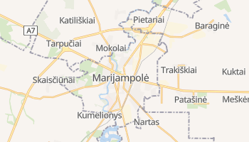 Carte en ligne de Marijampolė