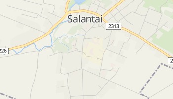 Carte en ligne de Salantai