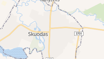 Carte en ligne de Skuodas