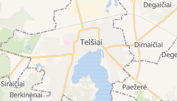 Carte en ligne de Telšiai