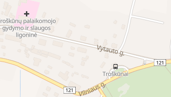 Carte en ligne de Troškūnai