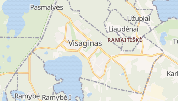Carte en ligne de Visaginas