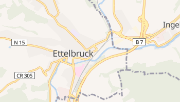 Carte en ligne de Ettelbruck