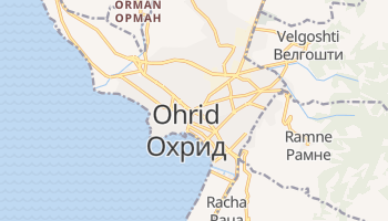 Carte en ligne de Ohrid