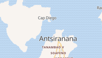 Carte en ligne de Madagascar