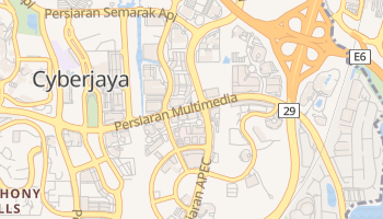 Carte en ligne de Cyberjaya