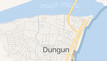 Carte en ligne de Dungun