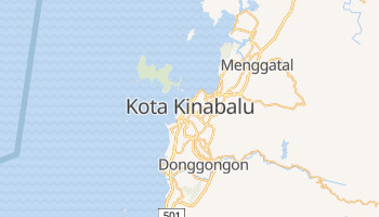 Carte en ligne de Kota Kinabalu