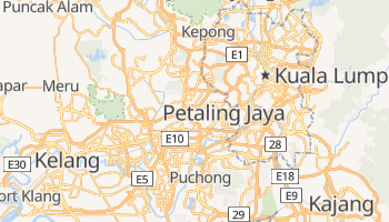 Carte en ligne de Petaling Jaya