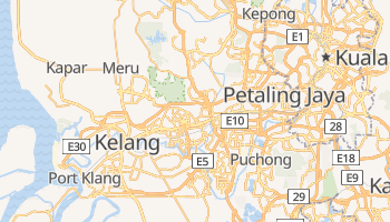 Carte en ligne de Shah Alam