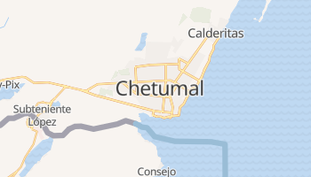 Carte en ligne de Chetumal
